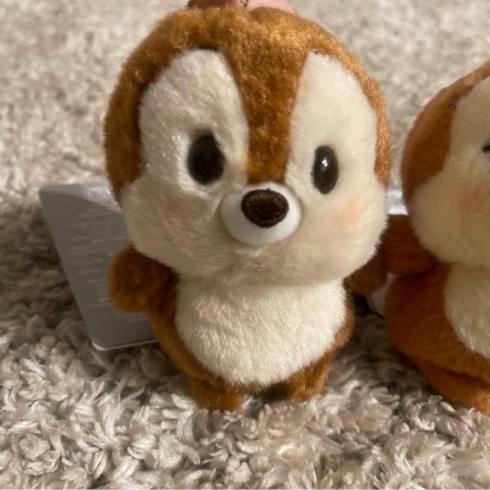 Chip and Disney Urupocha-Chan Plush – Mini 4'' – Disney Store Japan exclusive - Picture 2 of 4